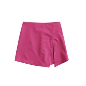 Pink Skort with slit